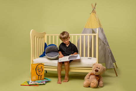 House Of Dreamz - Kindermatras van biologische wol 1 - 8 jaar - House Of Dreamz